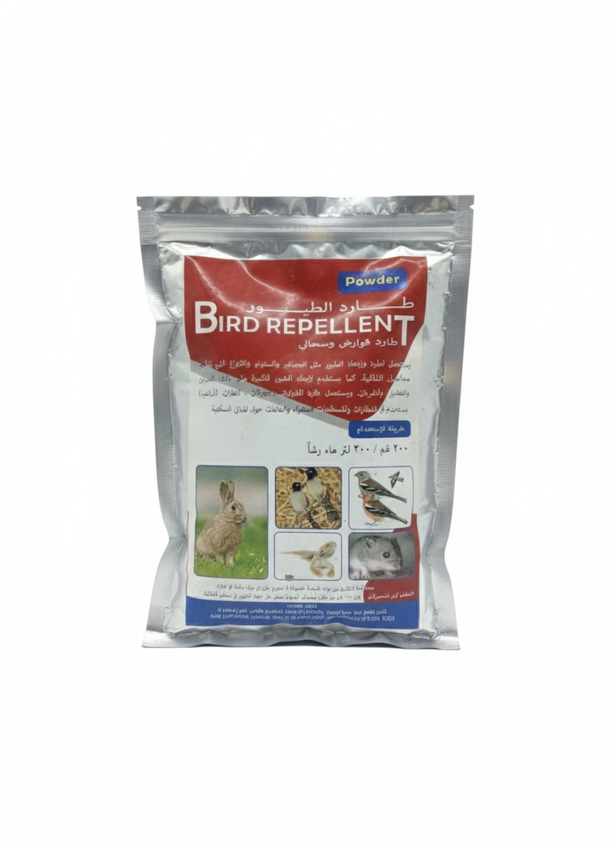 طارد الطيور والقوارض – Bird & Rodent Repellent Powder