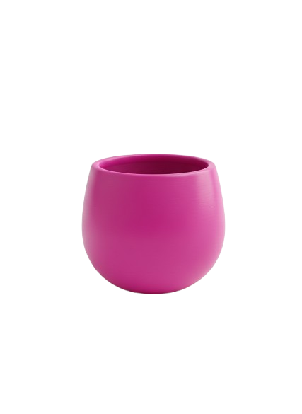 قوارة سيراميك عصري-لون فوشي