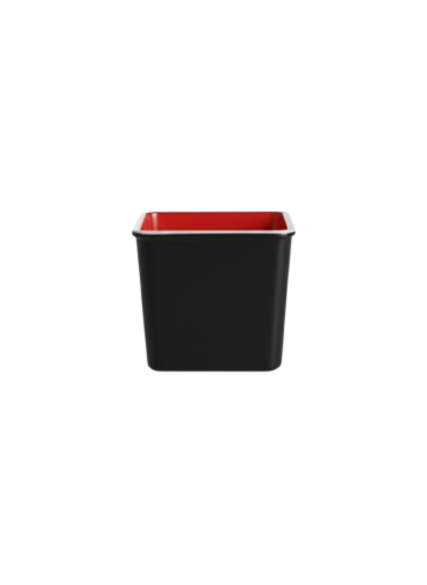 قوارة سيراميك سوداء وحمراء