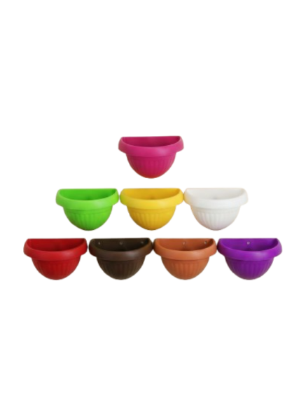 قوارير (أصص) الزينة الجدارية-حجم وسط