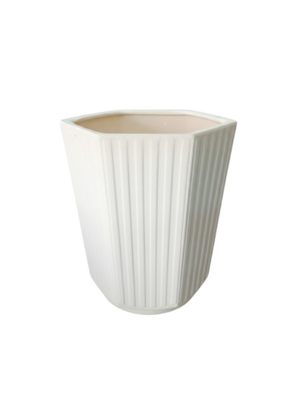 قوارة سيراميك-لون ابيض حجم كبير