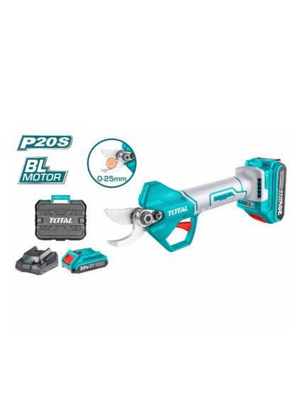 مقص أشجار شحن من توتال - Total Lithium-ion Gauge Straight Shear