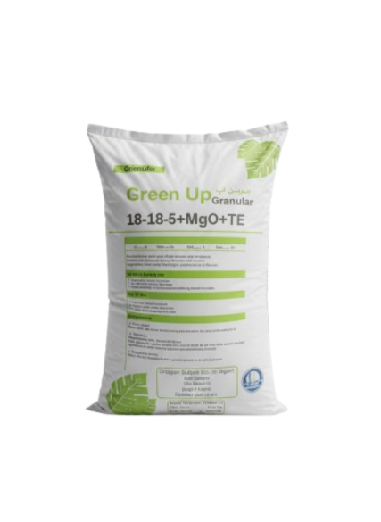 سماد جرانيولي Green Up 18-18-5 + MgO + TE